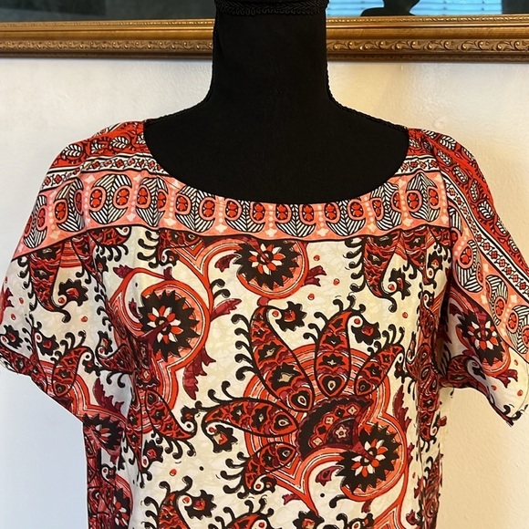 Micheal Kors Boho Fringe Shirt, Sz. M. - Picture 2 of 9